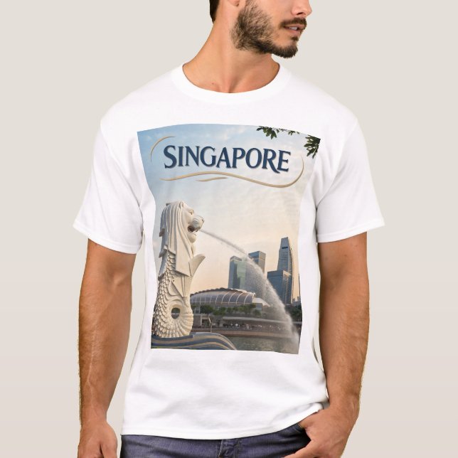 T-SHIRT SINGAPOUR (Devant)