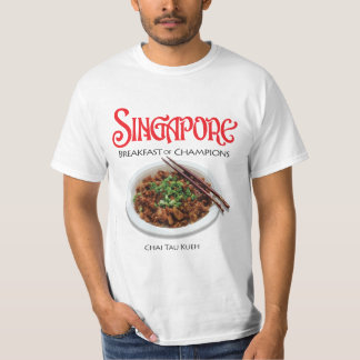 T-shirt Singapour Chai Tau Kueh - Tissu léger