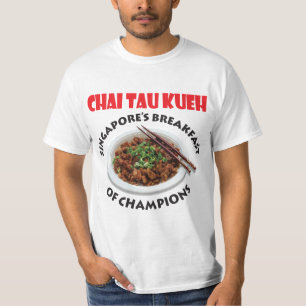 T-shirt Singapour Chai Tau Kueh v2 - Tissu léger