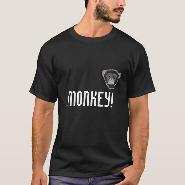 T-shirt Singe ! (Devant)