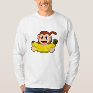 T-shirt Singe à la banane