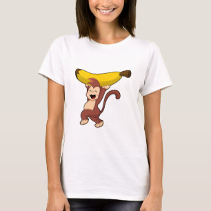 T-shirt Singe à la banane