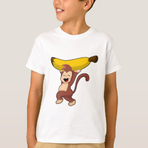T-shirt Singe à la banane