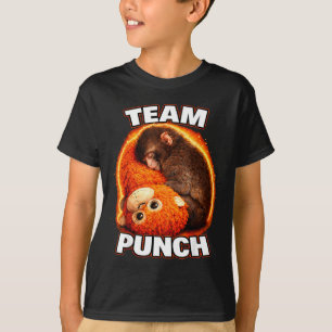 T-shirt singe adorable équipe de graphisme bébé poing gros