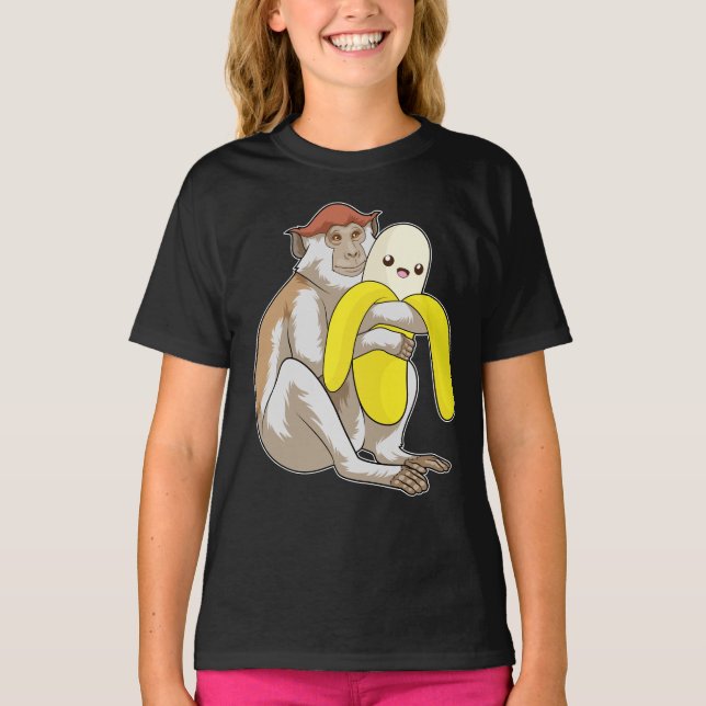 T-shirt Singe animal farci (Devant)