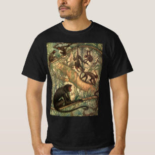 T-shirt Singe araignée à face rouge de Louis Sargent