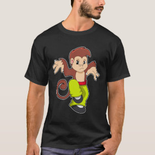 T-shirt Singe aux arts martiaux Kungfu