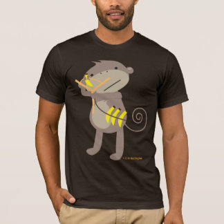 T-shirt Singe avec la chemise de fronde