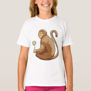 T-shirt Singe avec Lollipop