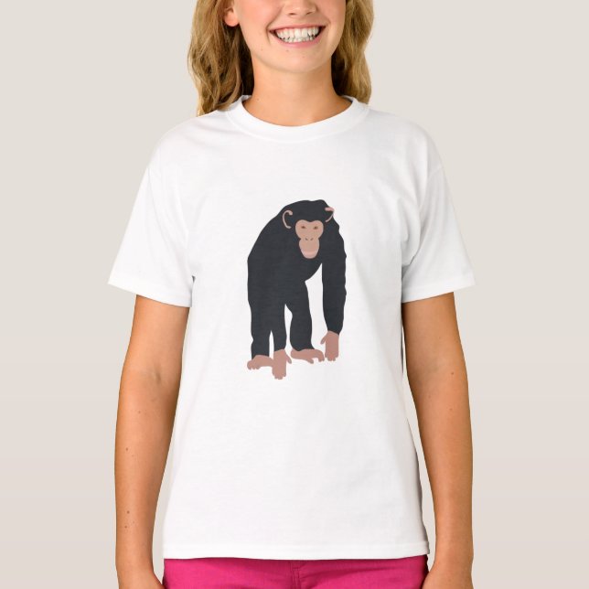 T-shirt Singe Chimpanzé (Devant)