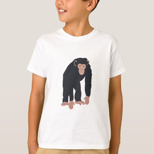 T-shirt Singe Chimpanzé (Devant)