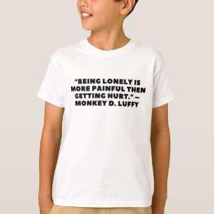 T-shirt Singe D. Citation célèbre de Luffy