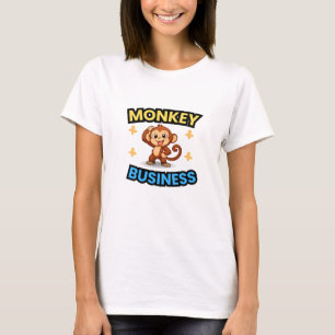 T-shirt Singe d'affaires drôle