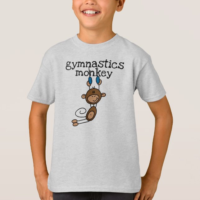 T-shirt Singe de gymnastique (Devant)