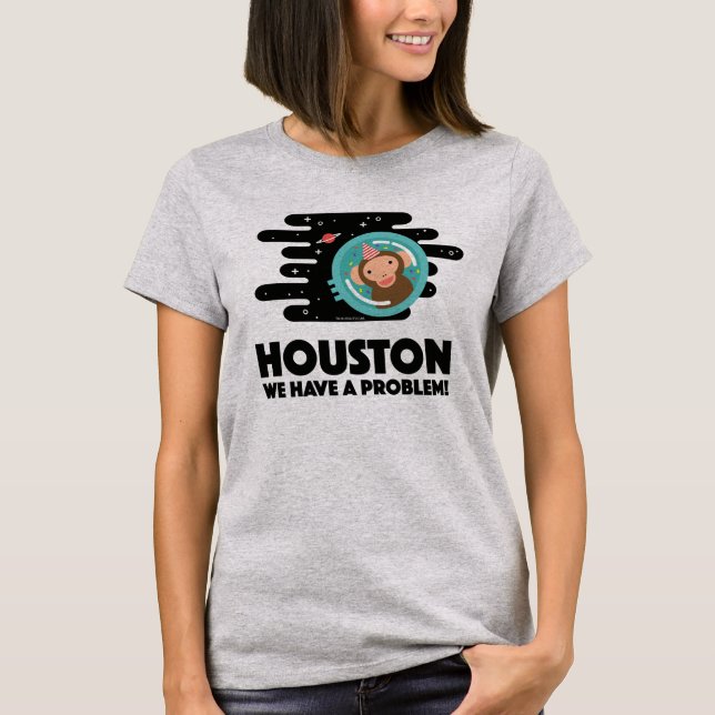 T-shirt Singe de l'espace (Devant)