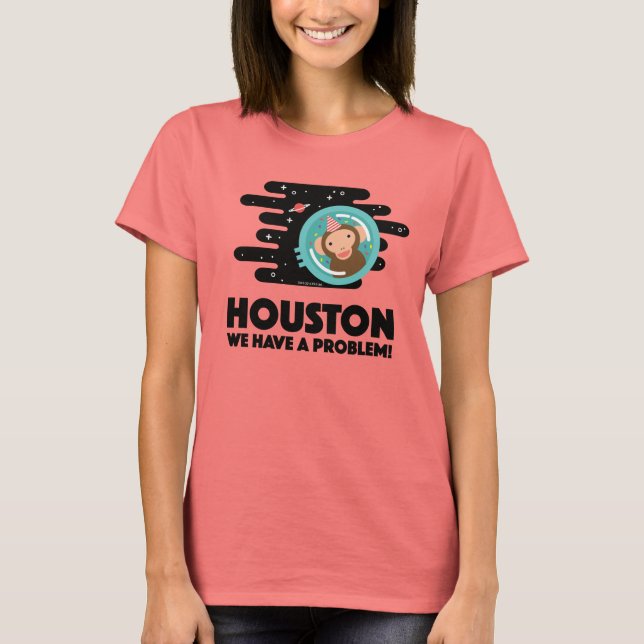 T-shirt Singe de l'espace (Devant)