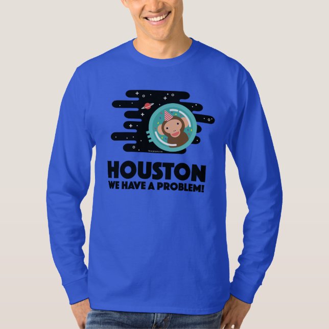 T-shirt Singe de l'espace (Devant)