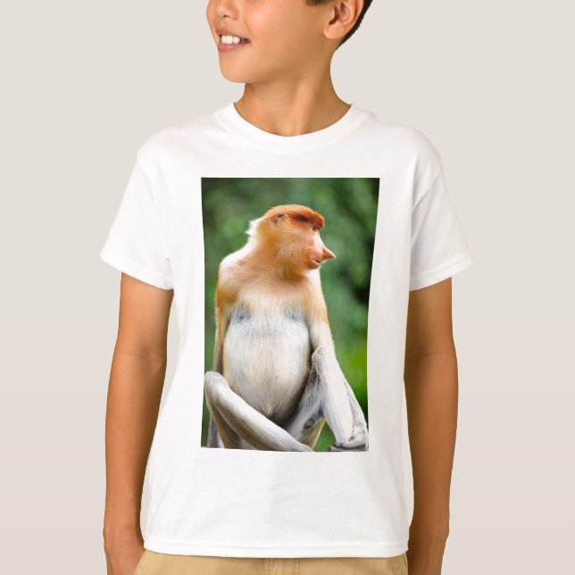 T-shirt Singe de Proboscis (Devant)