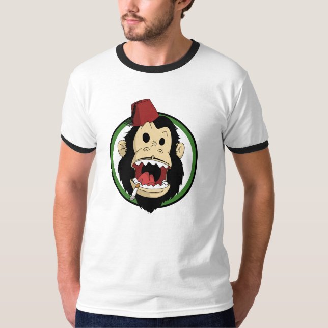 T-shirt singe de tabagisme (Devant)