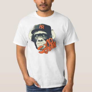 T-shirt Singe de vieille école