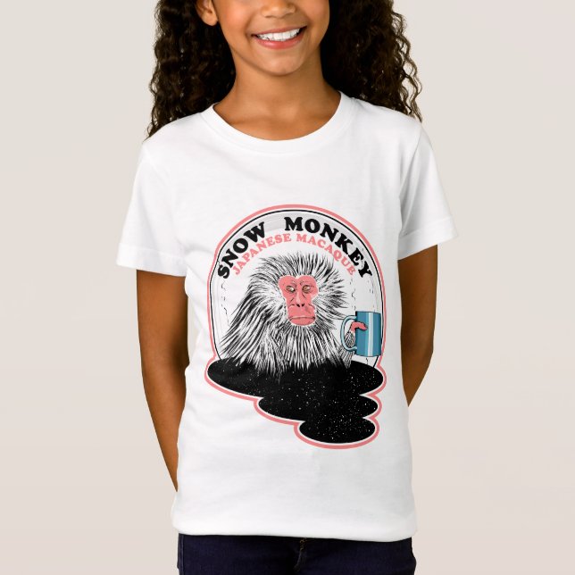 T-Shirt Singe des neiges (Devant)