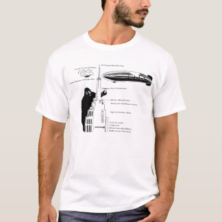 T-shirt Singe d'état d'empire grand