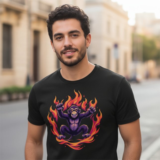 T-shirt Singe d'Inferno (Créateur téléchargé)