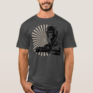 T-shirt singe dj drôle