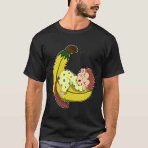 T-shirt Singe dormant dans le pyjama