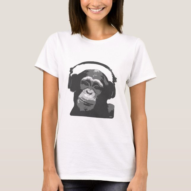 T-SHIRT SINGE DU DJ (Devant)