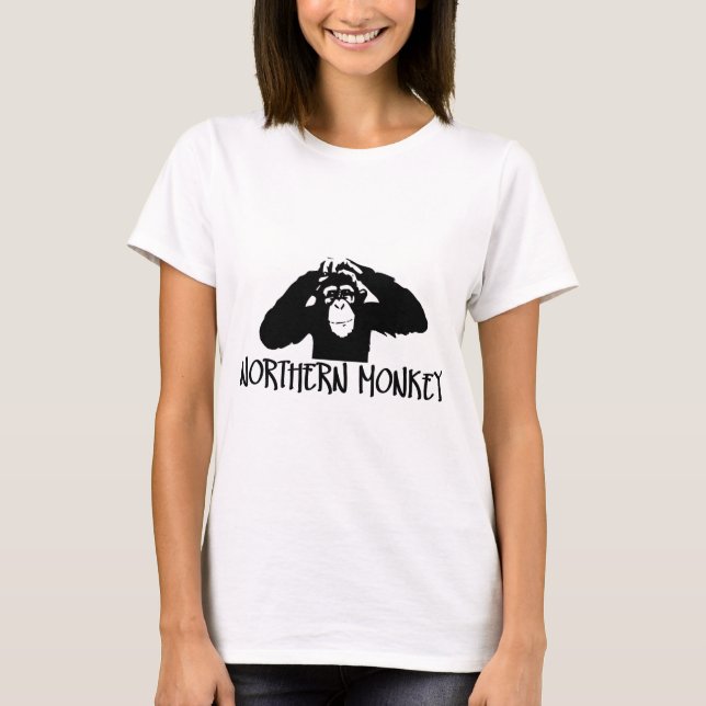 T-shirt singe du nord (Devant)