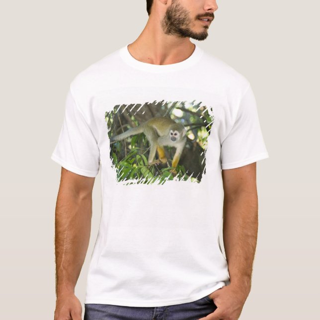 T-shirt Singe-écureuil commun, (Saimiri sciureus), Rio (Devant)