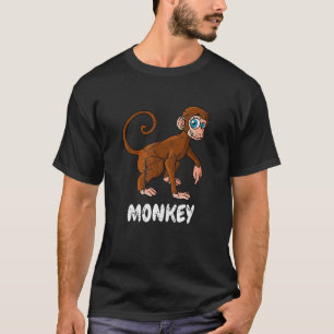 T-shirt Singe en détresse Animal Zookeepers Garçons Filles