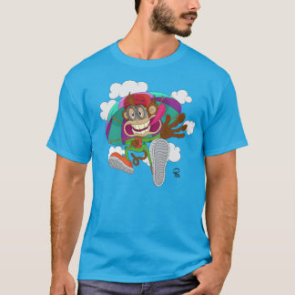 T-shirt singe en parachute