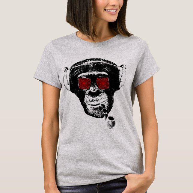 T-shirt Singe fou (Devant)
