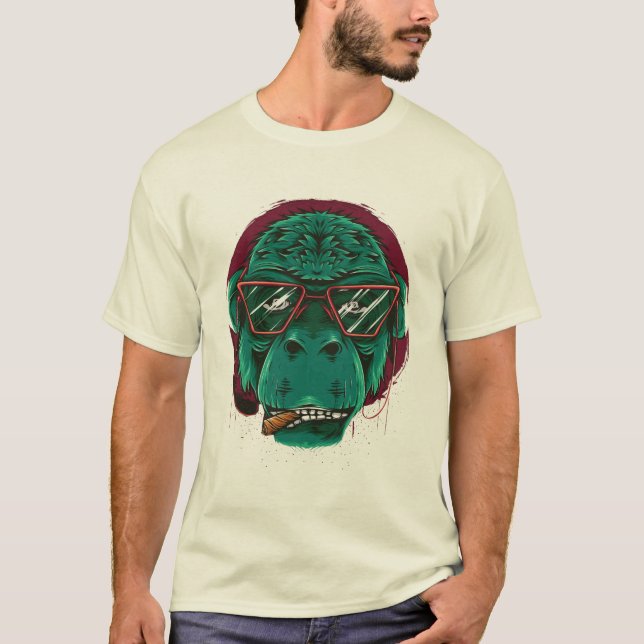 T-shirt singe-fumeur-cool (Devant)