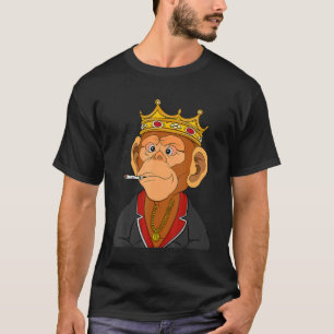 T-shirt Singe Gangsta Thmé King Ape NFT