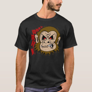 T-shirt Singe grincheux
