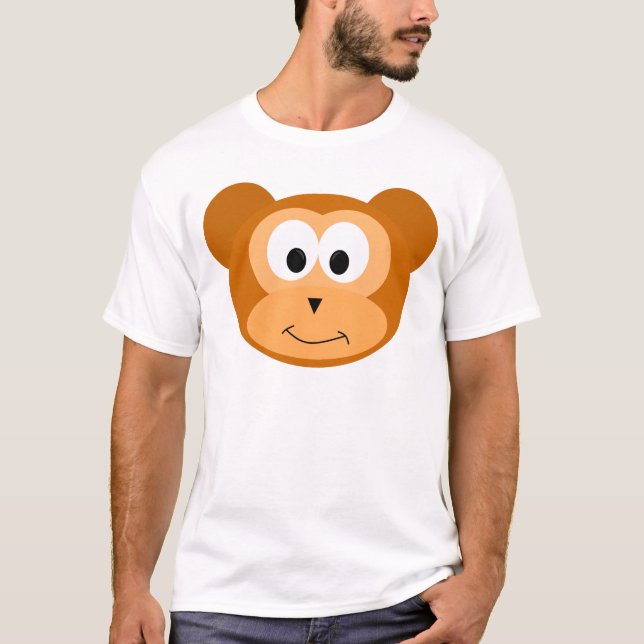 T-shirt Singe heureux (Devant)