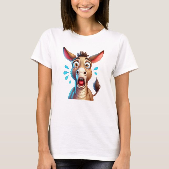 T-shirt Singe Hilaire et confus (Devant)