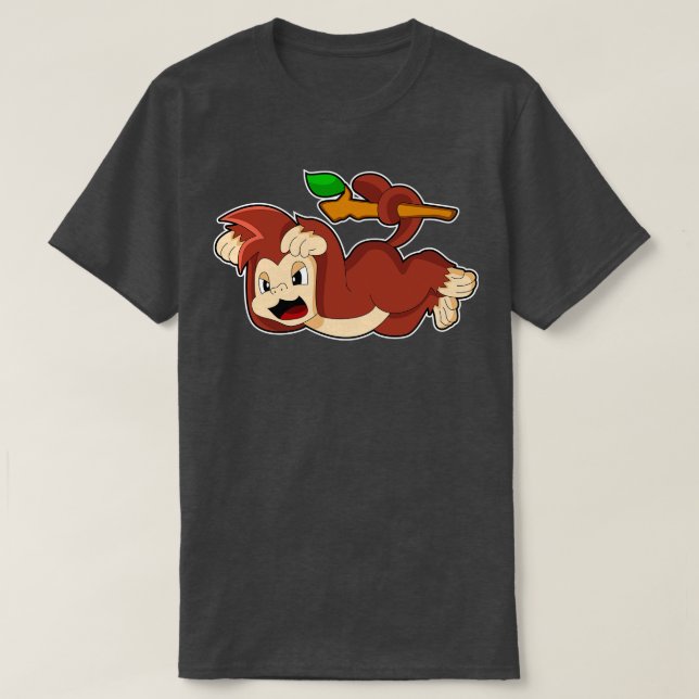 T-shirt Singe Hurleur (Design devant)