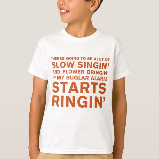T-shirt Singe lente' (Devant)
