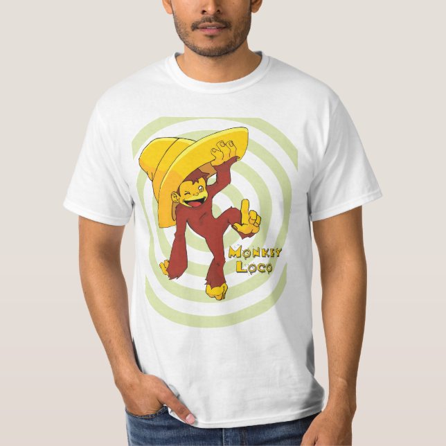 T-shirt Singe Loco (Devant)