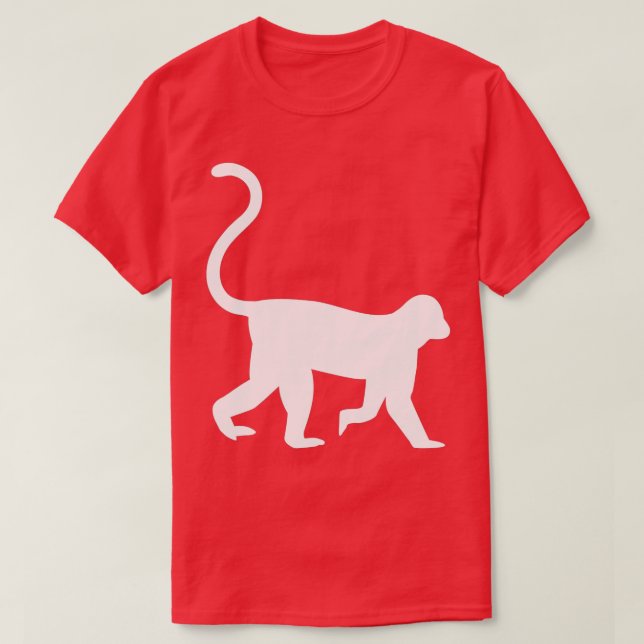 T-shirt Singe marchant (Design devant)