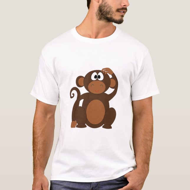 T-shirt Singe mignon (Devant)