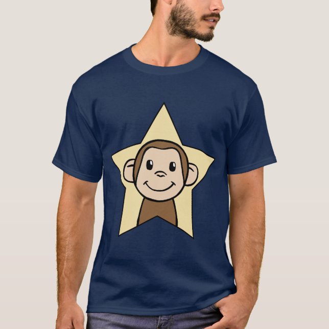 T-shirt Singe mignon de clipart (images graphiques) de (Devant)