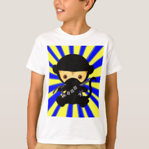 T-shirt Singe Ninja Kawaii