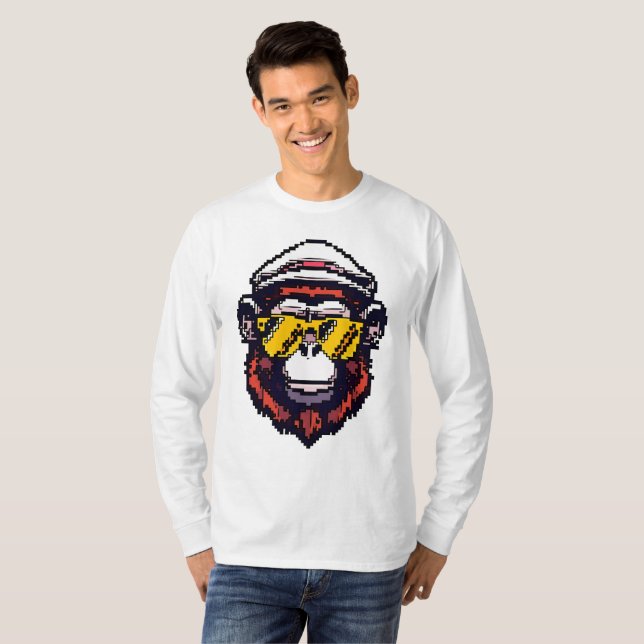 T-shirt Singe Pixel (Devant entier)