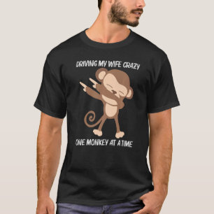 T-shirt Singe Pour Hommes Papa Ape Zoo Animaux Sauvages