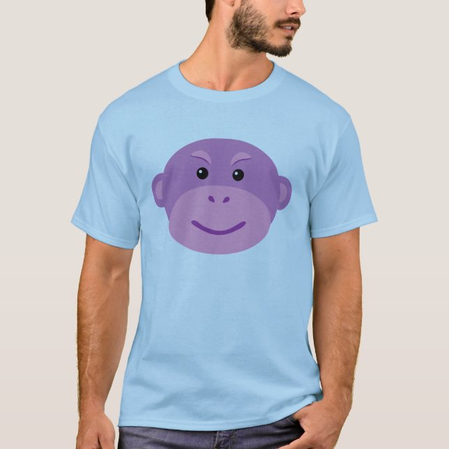 T-shirt Singe pourpre (Devant)